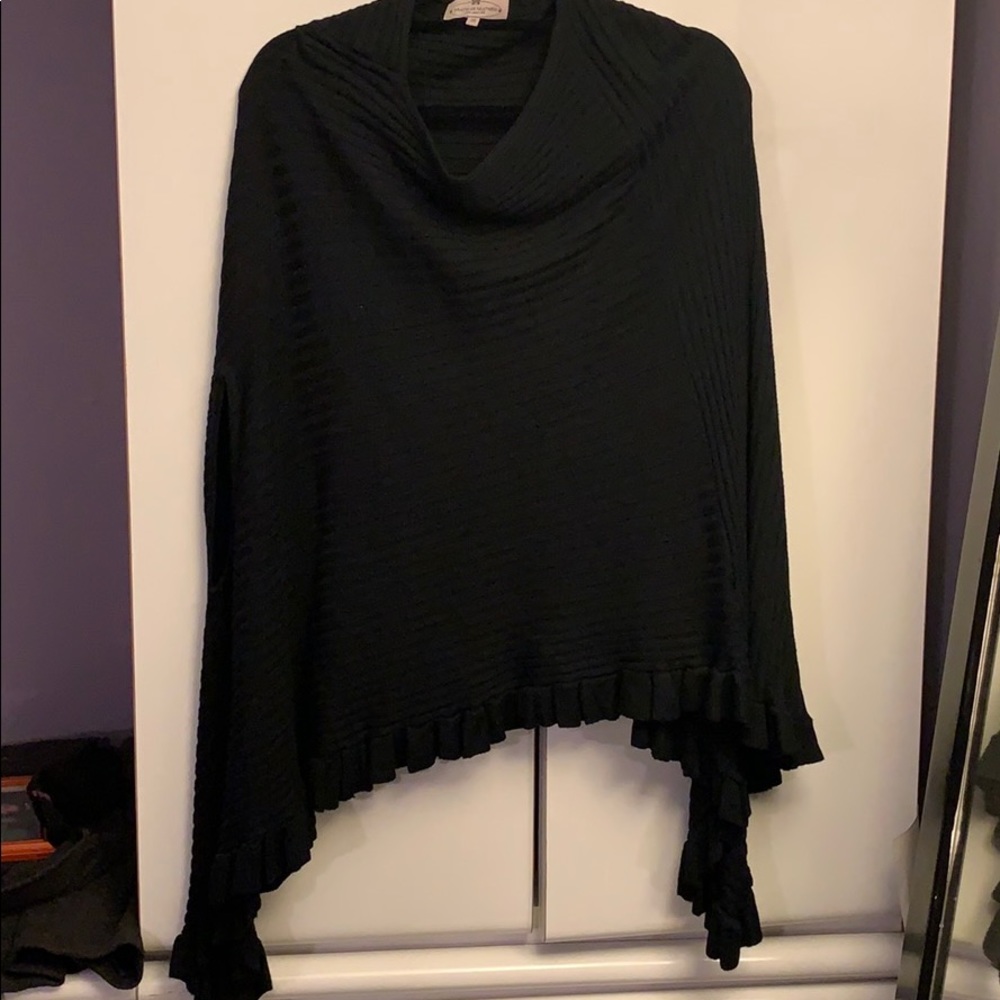 Black poncho